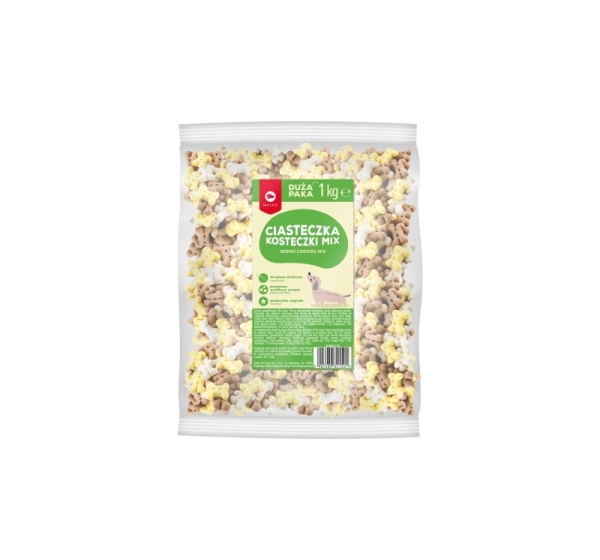 MACED Bones Cookies Vanilla Mix - dog treat - 1 kg