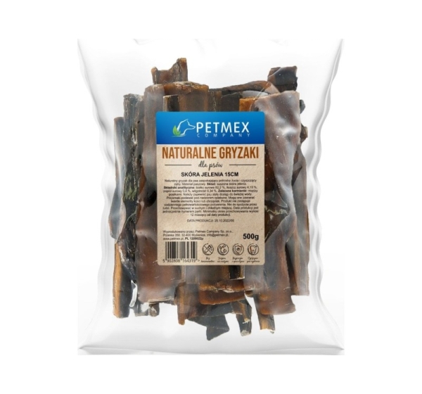 PETMEX Deer skin - dog treat - 500g