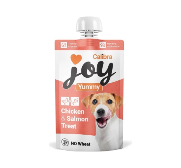CALIBRA Joy Dog Yummy Chicken & Salmon - dog treat - 100g