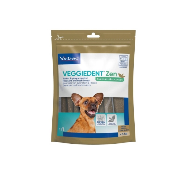 VIRBAC Veggiedent Zen XS -dog treat - 114g