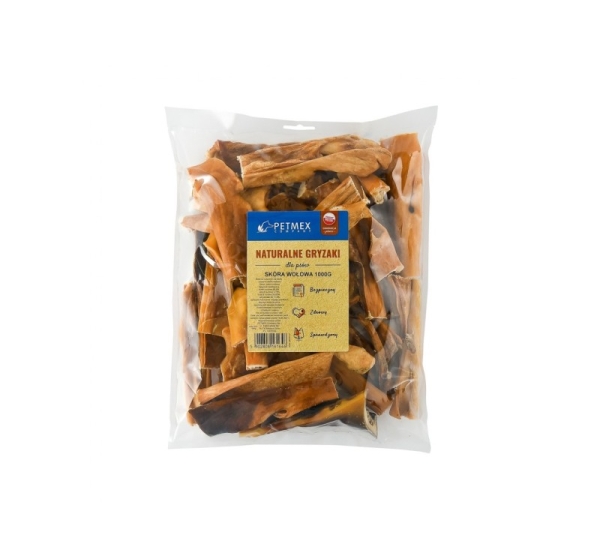 Dog chew PETMEX Beef skin 15cm 1000g