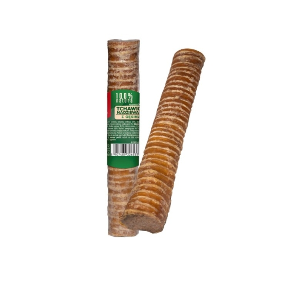 MACED Trachea stuffed with goose - chew for dog - 150g