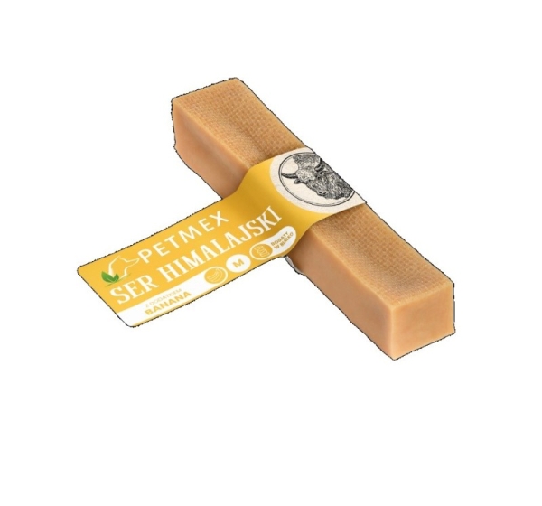 PETMEX Himalayan cheese with banana M - dog treat - 80g