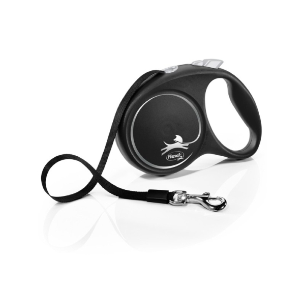 Flexi Black Design L 5 m Dog Retractable lead