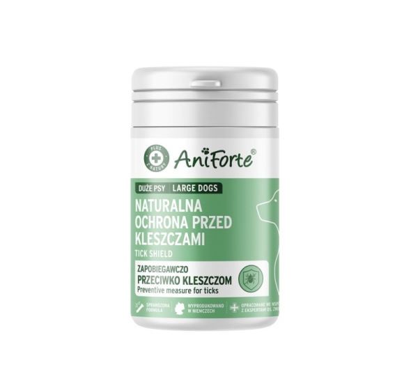 ANIFORTE Tick shield Large breeds - supplements for dogs - 60 tablets