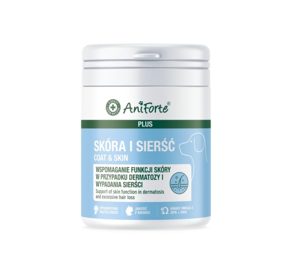 ANIFORTE Skin and coat - supplements for dogs - 90 tablets