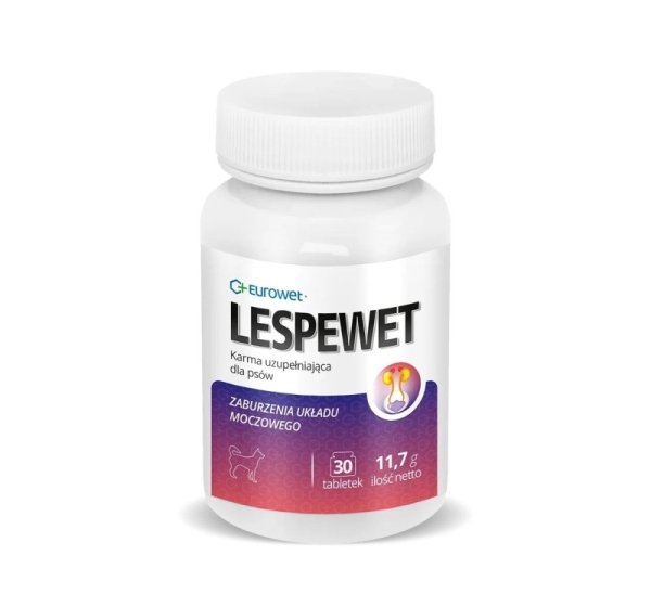 EUROWET Lespewet - supplements for dogs - 30 tablets