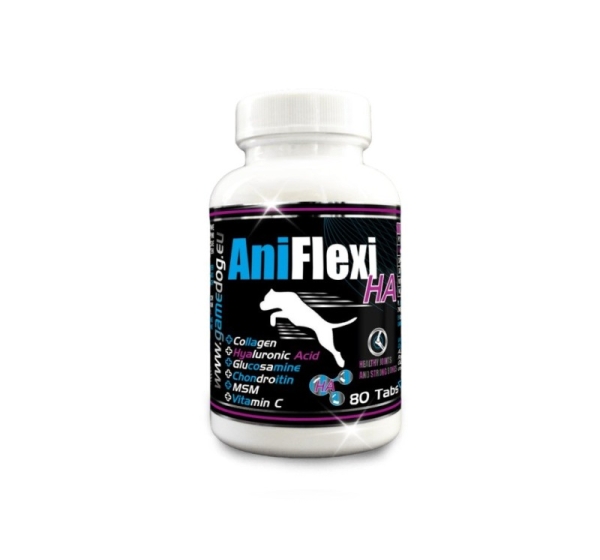 GAME DOG AniFlexi HA - supplements for dogs - 80 tablets