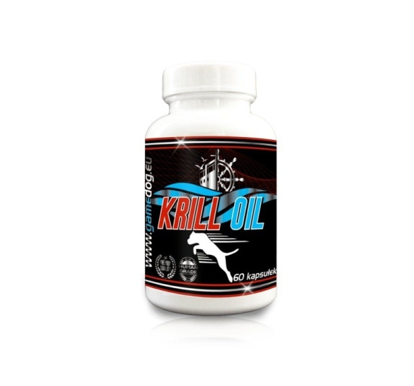 GAME DOG Krill Oil - supplements for dogs - 60 tablets