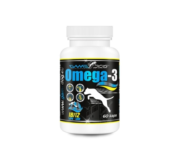 GAME DOG Omega-3 - supplements for dogs - 60 tablets