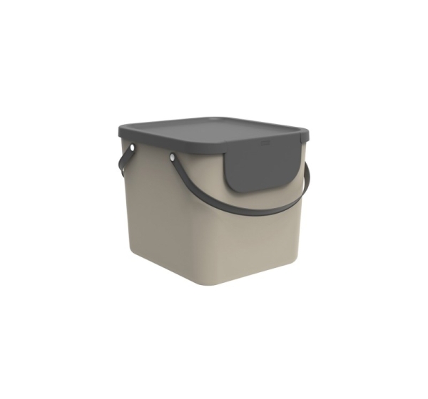 ROTHO Albula Cappuccino - waste sorting container - 40l