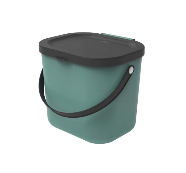 ROTHO Albula Dark green - waste sorting container - 6l