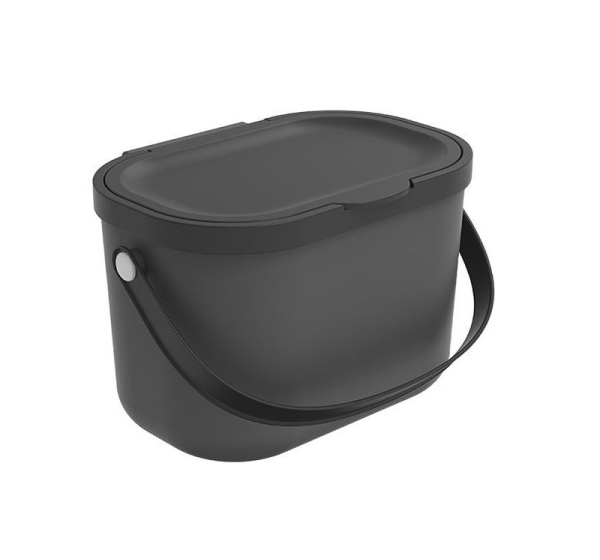ROTHO Albula Anthracite - waste sorting container - 3,2l