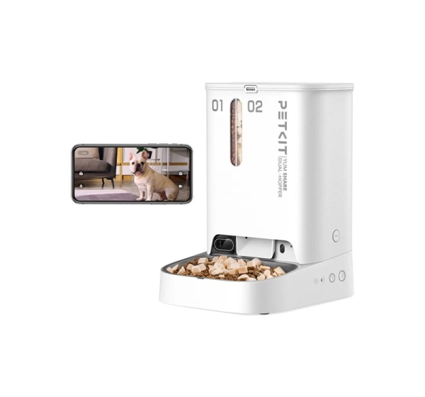 Petkit YumShare Dual-Hopper Feeder w. Camera