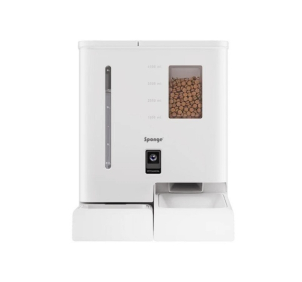 SPONGE Pet Feeder Dual Smart - automatic pet feeder for dogs and cats - 4.5 l