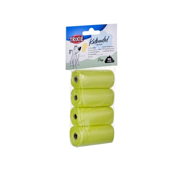 TRIXIE lemon scent 23473 - faeces bags - 4x20 pieces