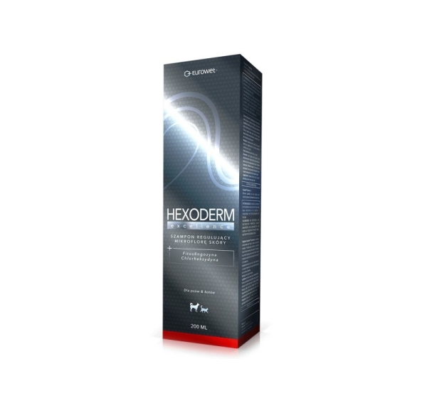 EUROWET Hexoderm Excellence - shampoo for dogs and cats - 200 ml