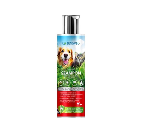 EUROWET Skin irritation - shampoo for dogs and cats - 200ml