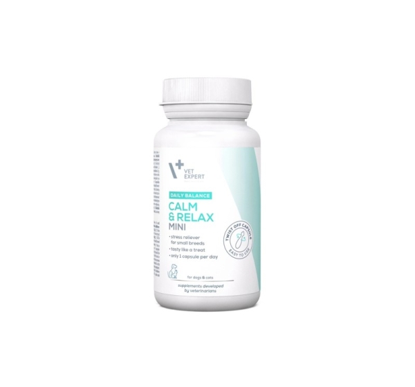 VETEXPERT Calm&Relax Mini - supplements for dogs and cats - 30 pcs