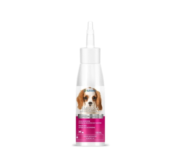 EUROWET ear cleansing emulsion for dogs and cats - 100 ml