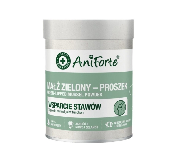 ANIFORTE Green lipped mussel - supplements for dogs and cats - 100g