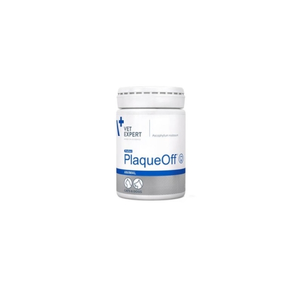 VETEXPERT Plaque Off - oral health support for dogs and cats - 40 g