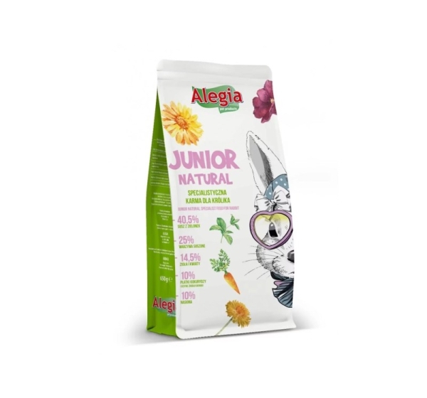 ALEGIA Junior Natural - rabbit food - 650g