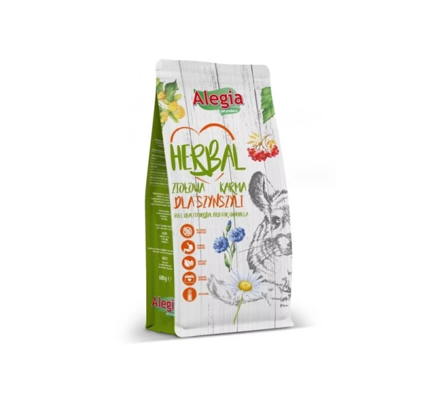 ALEGIA Herbal - dry food for chinchillas - 600g