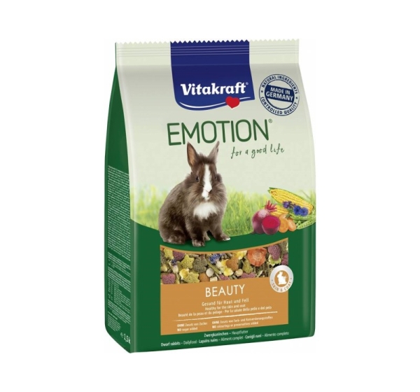 VITAKRAFT EMOTION BEAUTY - dry food for rabbit - 600 g