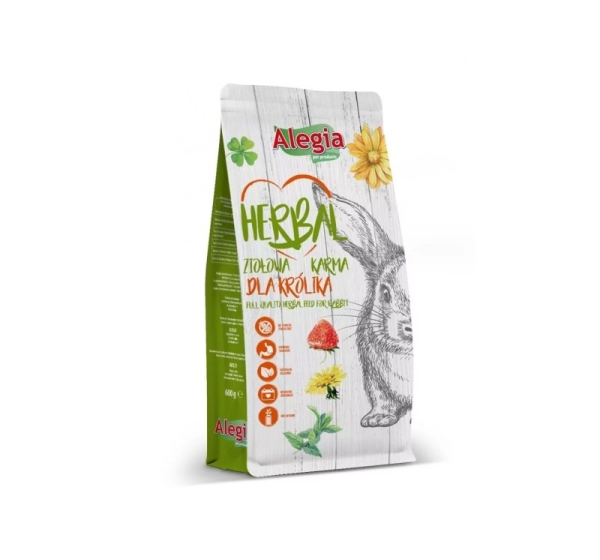 ALEGIA Herbal dry rabbit food - 600g