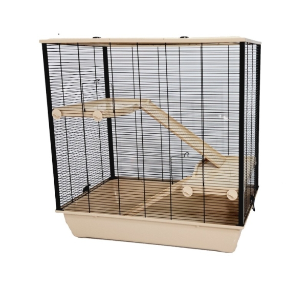INTER-ZOO Frodo + Plastic Beige - cage for a hamster