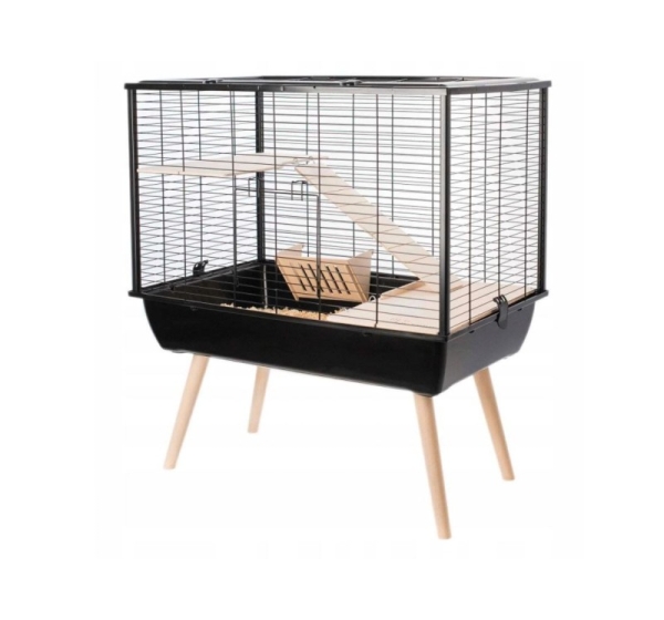 Zolux Cage Neo Muki Large Rodents H58, black
