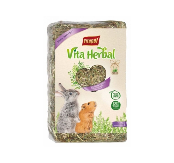 VITAPOL Vita Herbal - hay for rodents - 1,2 kg