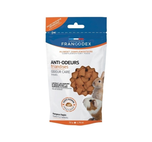 FRANCODEX Anti-odeurs - treat for rodents and rabbits - 50g