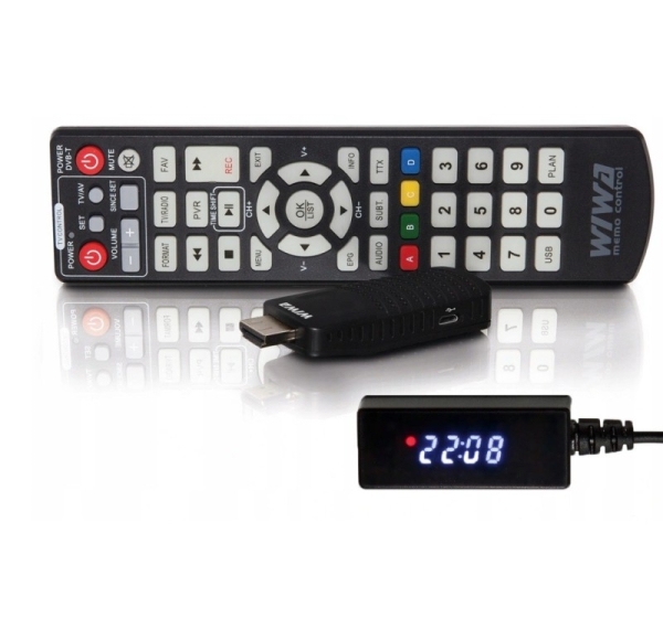DVB-T/T2 WIWA H.265 MINI LED Tuner