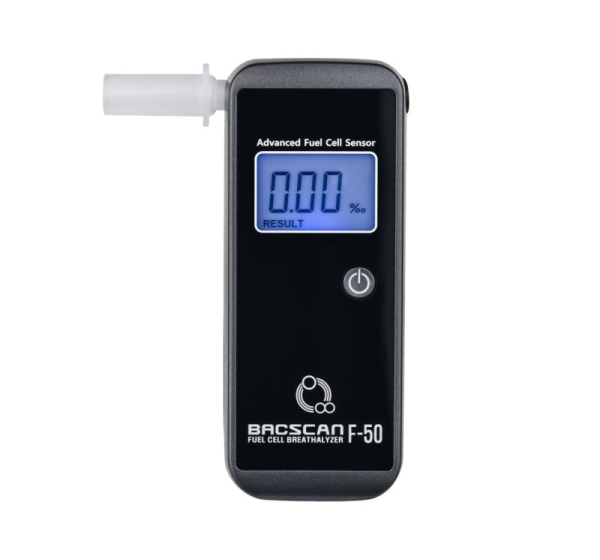 BACscan F-50 alcohol tester 0 - 4% Black