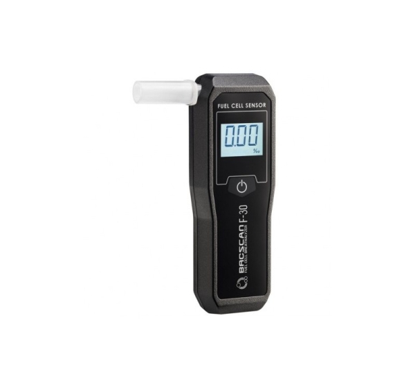 HI-TECH MEDICAL BACSCAN F-30 alcohol tester 0 - 4% 1% Black