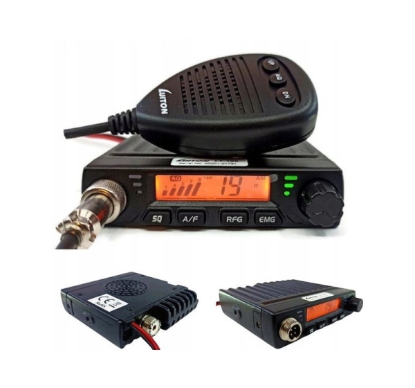 Luiton LT-198 ASQ AM/FM CB Radio Cigarette Lighter Plug Black