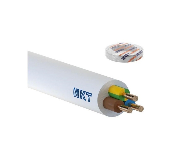 Round Installation Cable YDY 3X 2.5 YE WH Wire 450