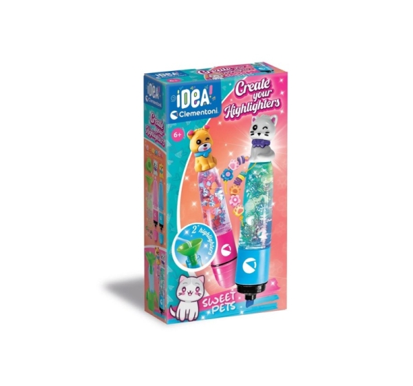Clementoni Set – Mini Marker Factory: Cute Pets