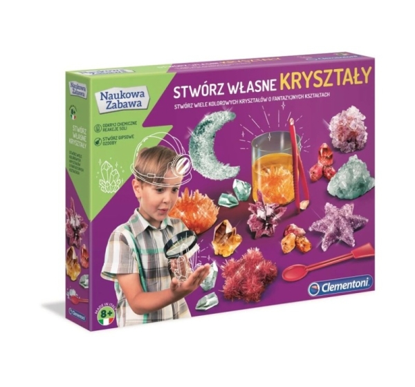Clementoni Set – Create Your Own Crystals