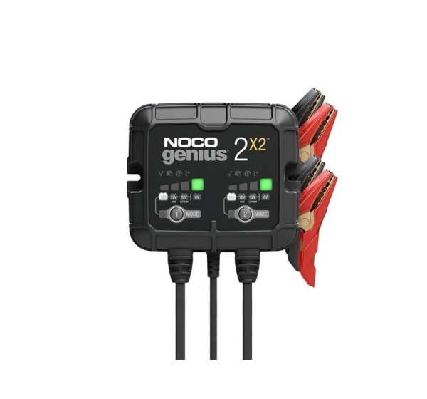 GENIUS2X2 4A 2-Bank Battery Charger