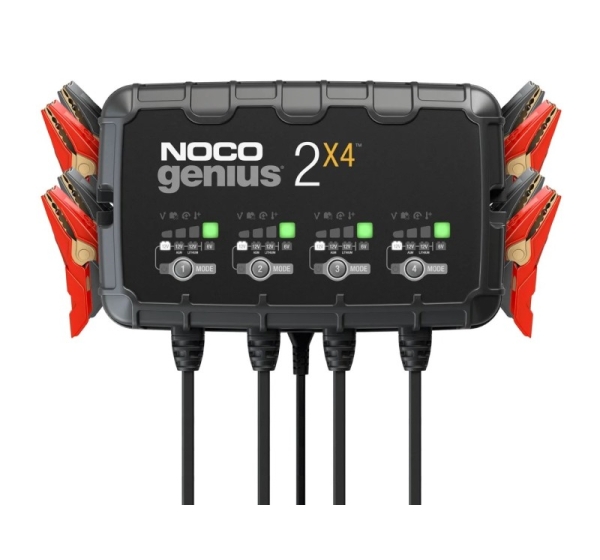GENIUS2X4 8A 4-Bank Battery Charger