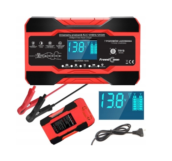 FreedConn RJ-C 121001A 12V, 10A /24V 5A battery charger