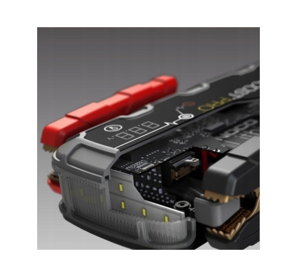 NOCO GB150 Boost 12V 3000A Jump Starter starter device with integrated 12V/USB battery