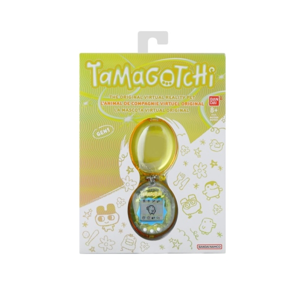 TAMAGOTCHI ORIGINAL WITH CASE - YELLOW