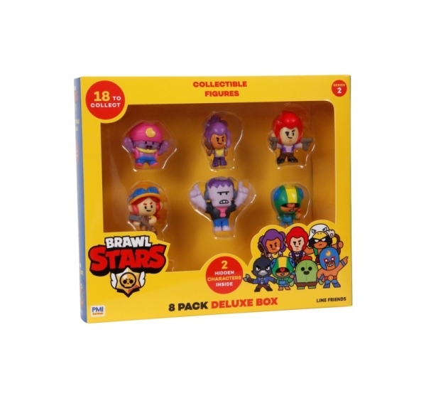 BRAWL STARS S2 FIGURES -8 PACK DELUXE BOX VER.A
