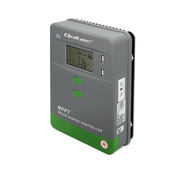 Qoltec Solar Charge Controller MPPT Temp Sensor