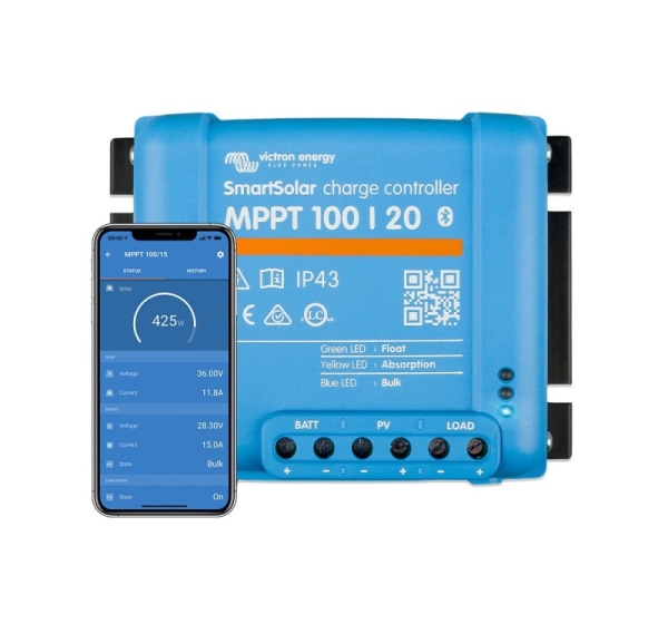SmartSolar MPPT 100/20 (up to 48V)