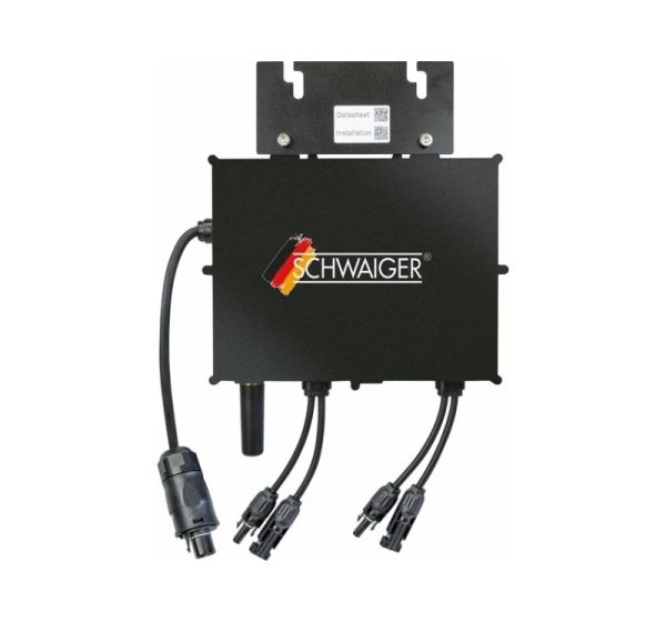 Schwaiger SOWR0806 power adapter/inverter Indoor Black